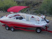2007 Tahoe 215 Fish and Ski Deck Boat V8