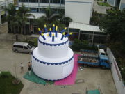 26'ft 8M Inflatable Promotion Advertise Anniversary Celebration Cake
