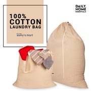 Shop Hanging cotton canvas laundry bag Online USA | Samy's Mart Amazon