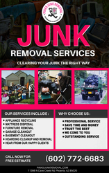SAME DAY JUNK REMOVAL/ HAULING/CLEAN OUTS- Text a pic for a fast Quote